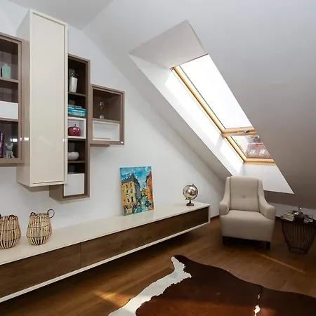 Bl - The Penthouse, 24hr Self Check-in, 2 Bedrooms, Fireplace, Ac, Panoramic View From Main Balcony, 3-minute Walk To Center * バンスカー・ビストリツァ