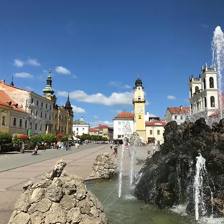 Bl - The Penthouse, 24hr Self Check-in, 2 Bedrooms, Fireplace, Ac, Panoramic View From Main Balcony, 3-minute Walk To Center * バンスカー・ビストリツァ