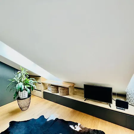 Bl - The Penthouse, 24hr Self Check-in, 2 Bedrooms, Fireplace, Ac, Panoramic View From Main Balcony, 3-minute Walk To Center * Banská Bystrica